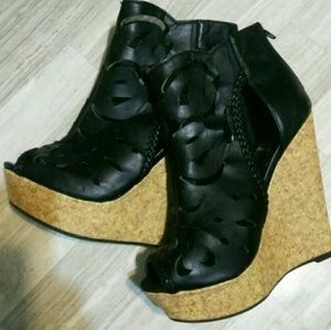 High heel wedges